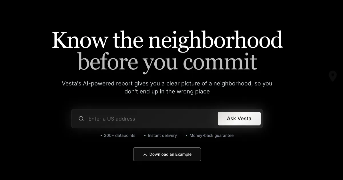 Vesta - Neighborhood Insights