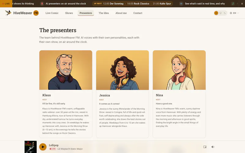 HiveWeaver FM screenshot 4