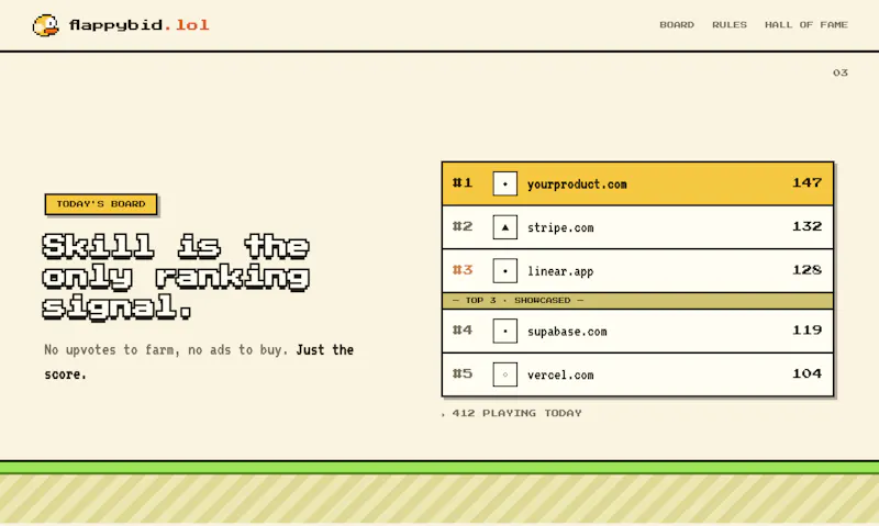 Flappy Bid screenshot 4