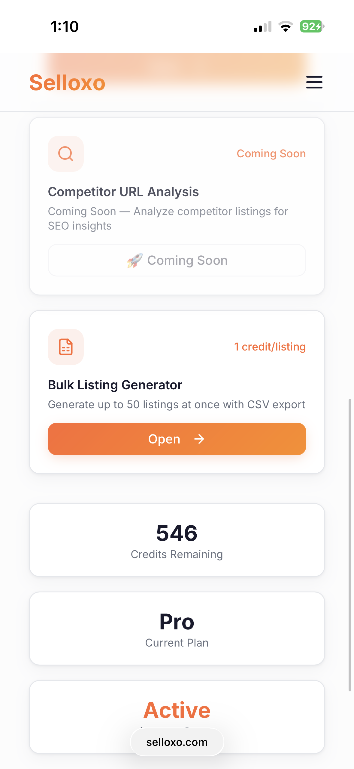 Selloxo - Screenshot 4 showing product features and functionality