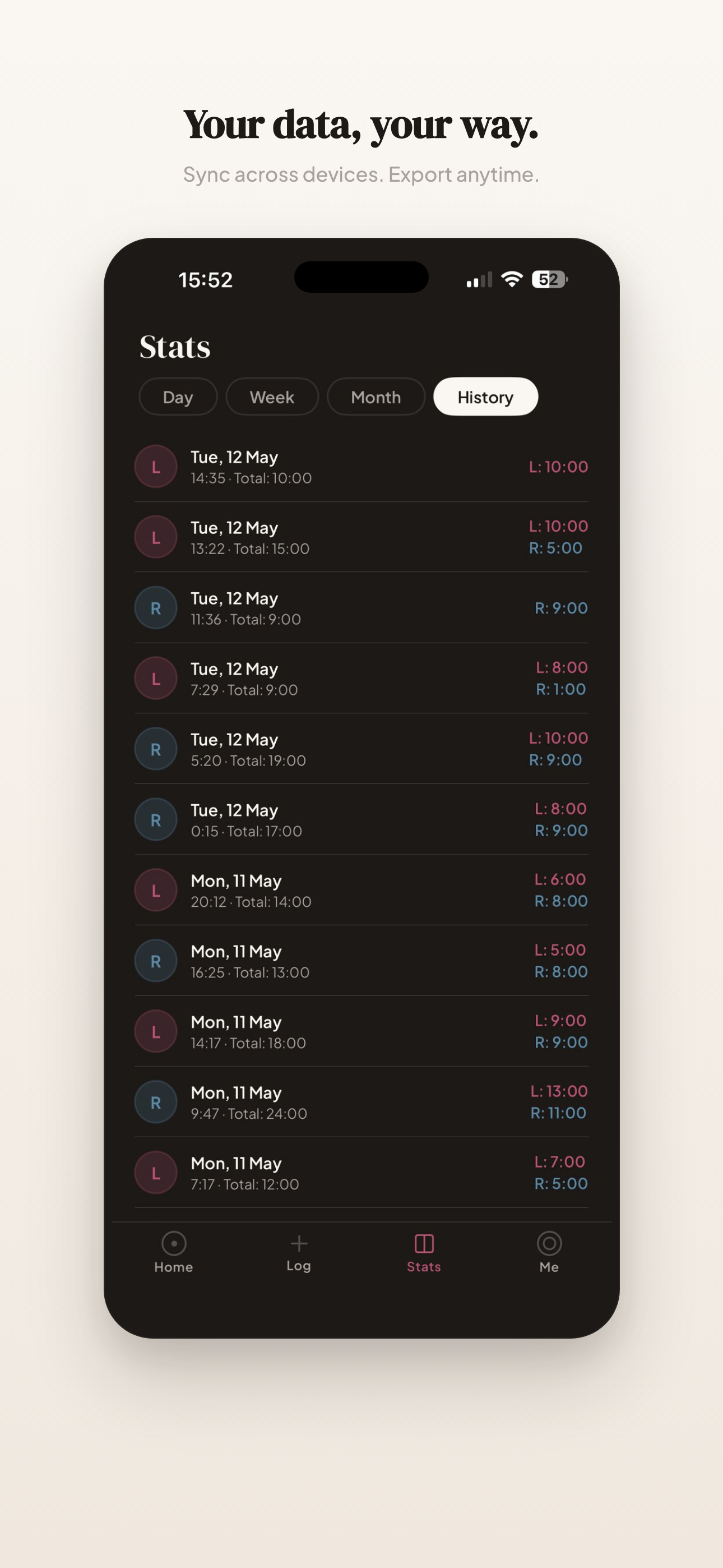 Nourish - Baby Feed Tracker gallery image