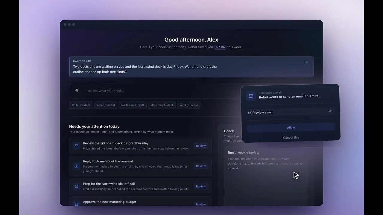 Mindstone Rebel screenshot 1