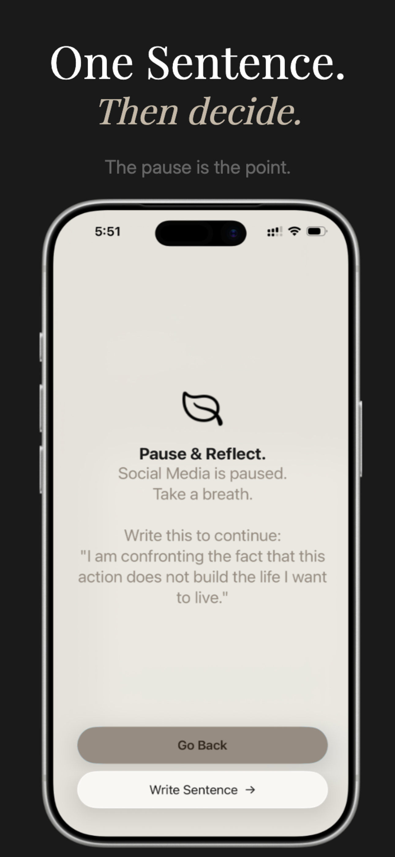 Sentence  - Screenshot 3 showing product features and functionality