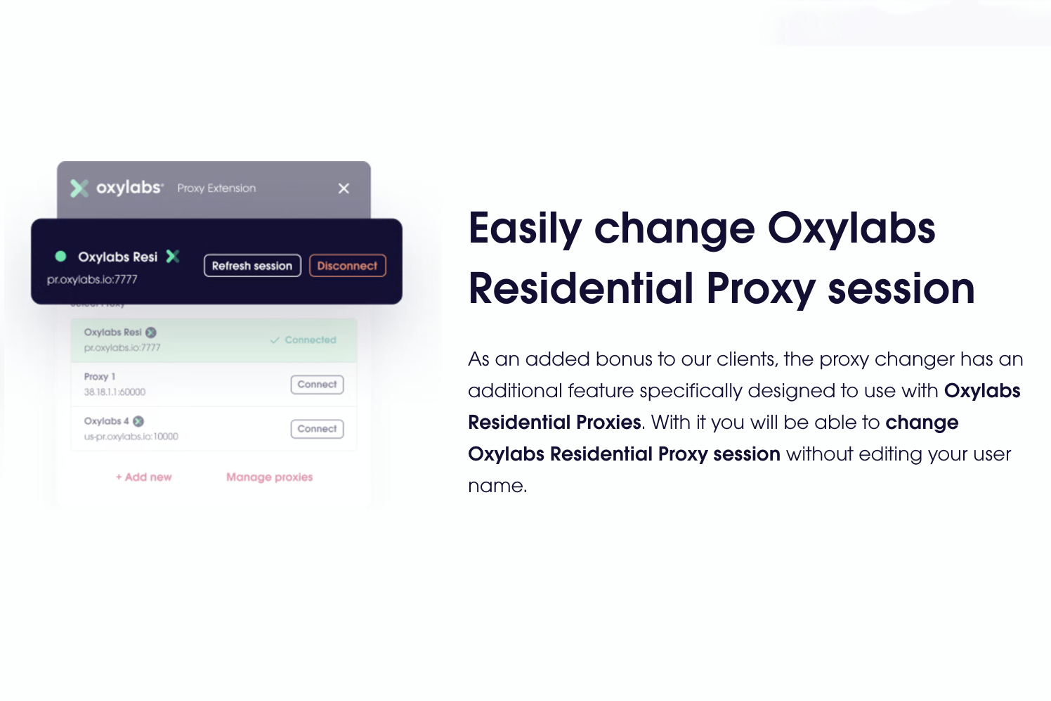 Oxy Proxy Extension for Google Chrome gallery image