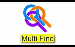 Multi Find: Search, Highlight, Explore media 1