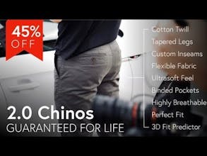 The 2.0 Twill Chino Pants gallery image