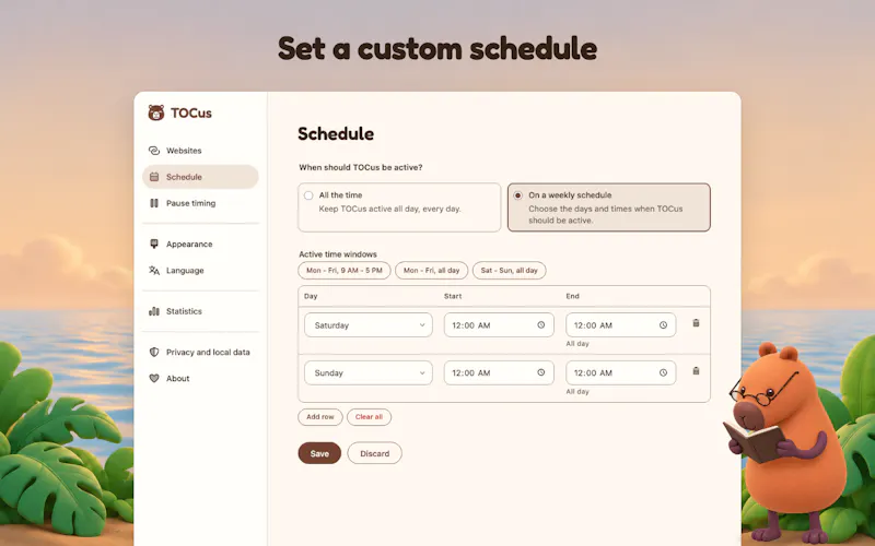 TOCus screenshot 4