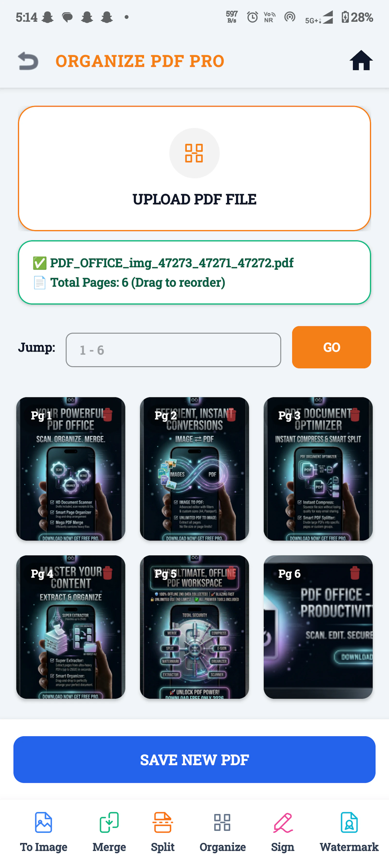  PDF Office: Merge, Scan & More screenshot 10