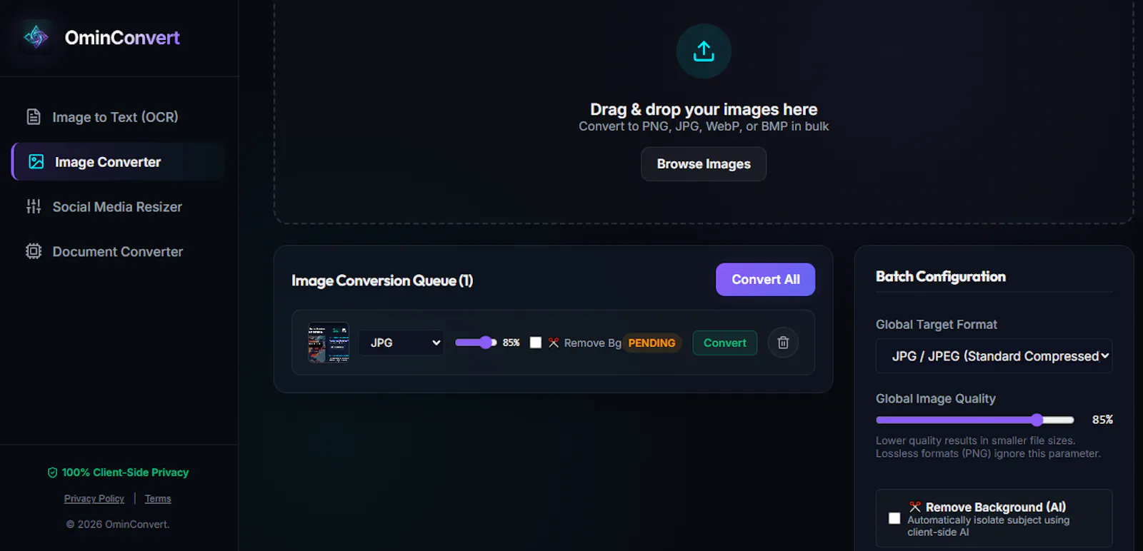OminConvert screenshot 3