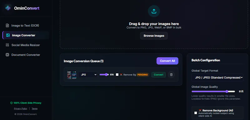 OminConvert screenshot 3