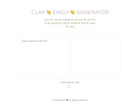 Clap Emoji Generator media 1