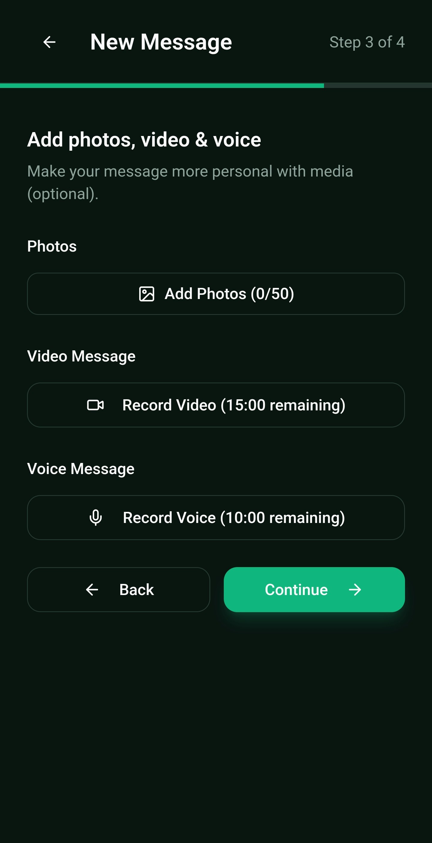 LastSend - Screenshot 2 showing product features and functionality