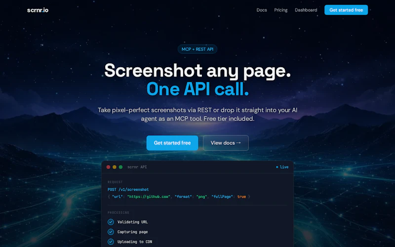 Scrnr screenshot 1