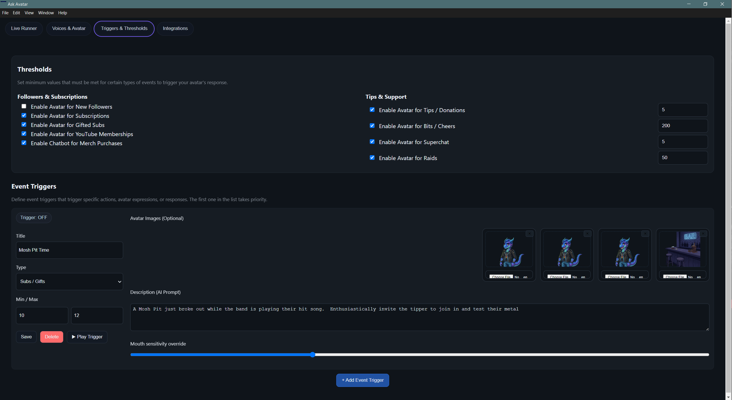 AskAvatar - Screenshot 3 showing product features and functionality