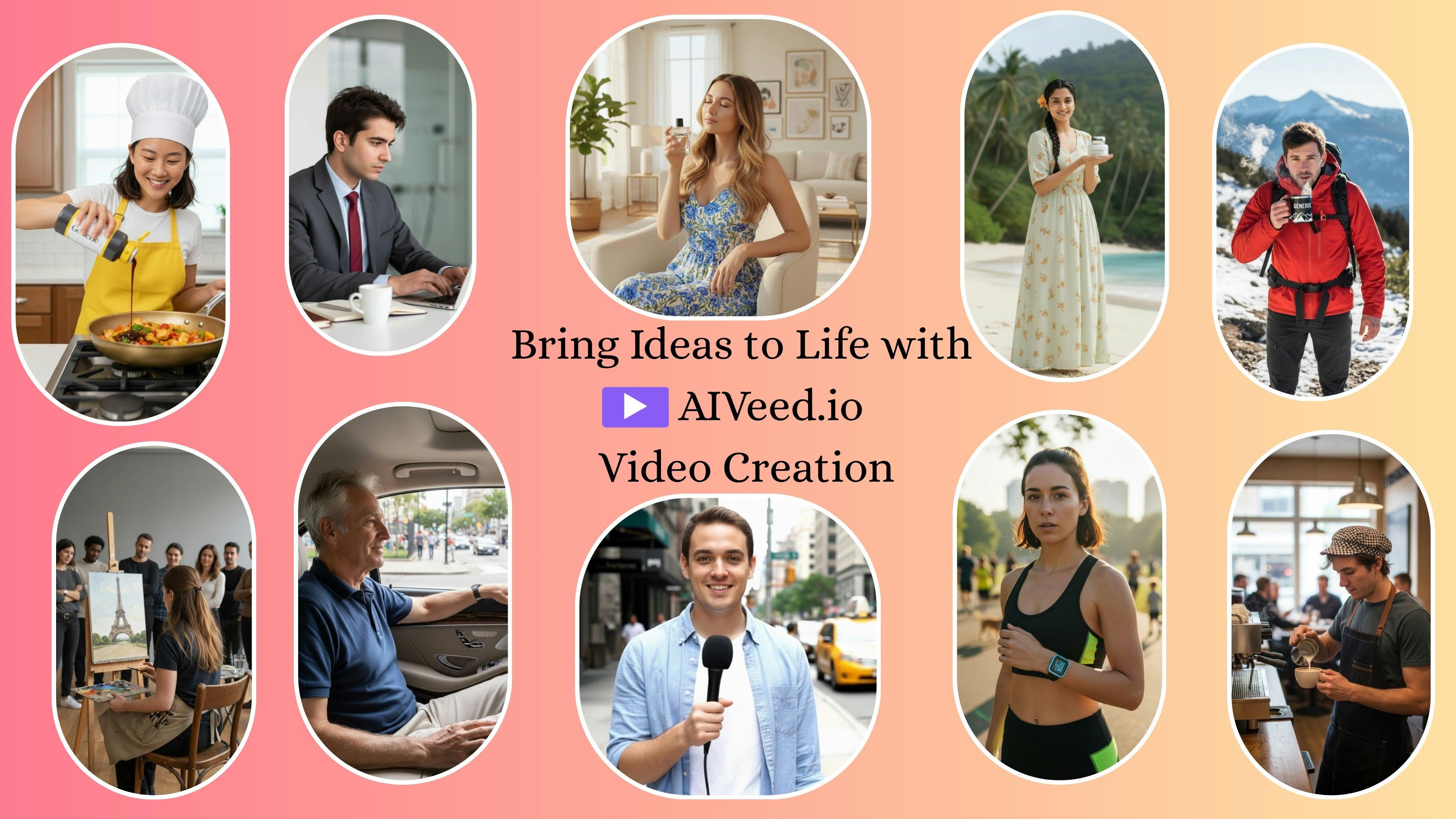 Create Pro Videos in Minutes - AIVeed.io gallery image