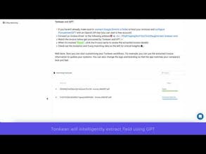 Tonkean InvoicesGPT gallery image