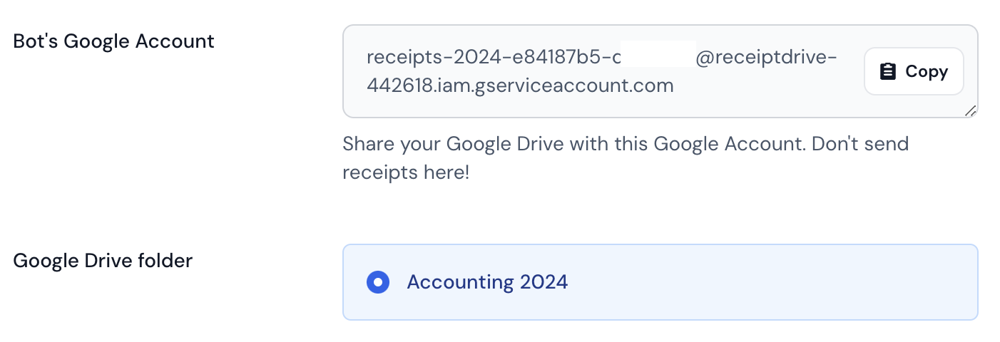 Receipt Drive gallery image