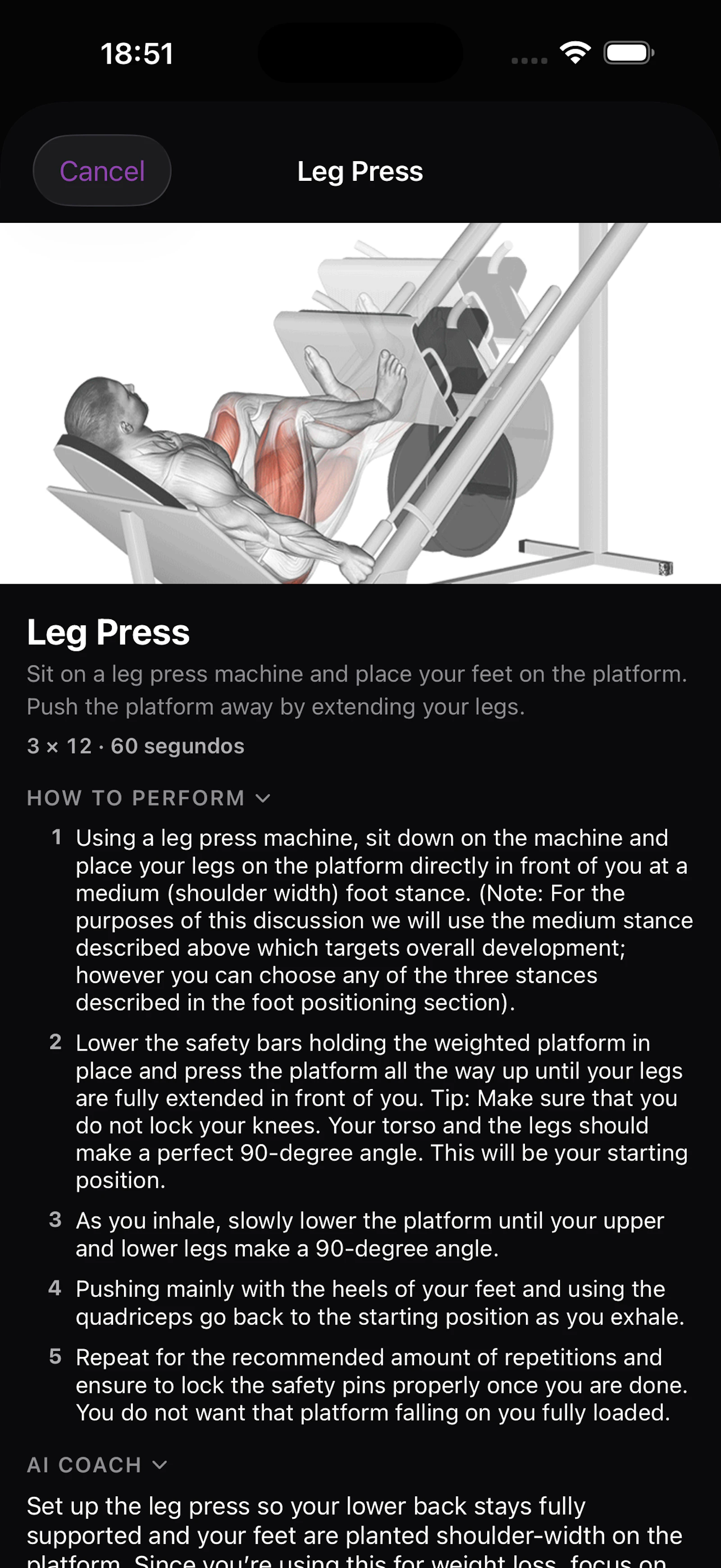 Trainer Gym AI screenshot 5