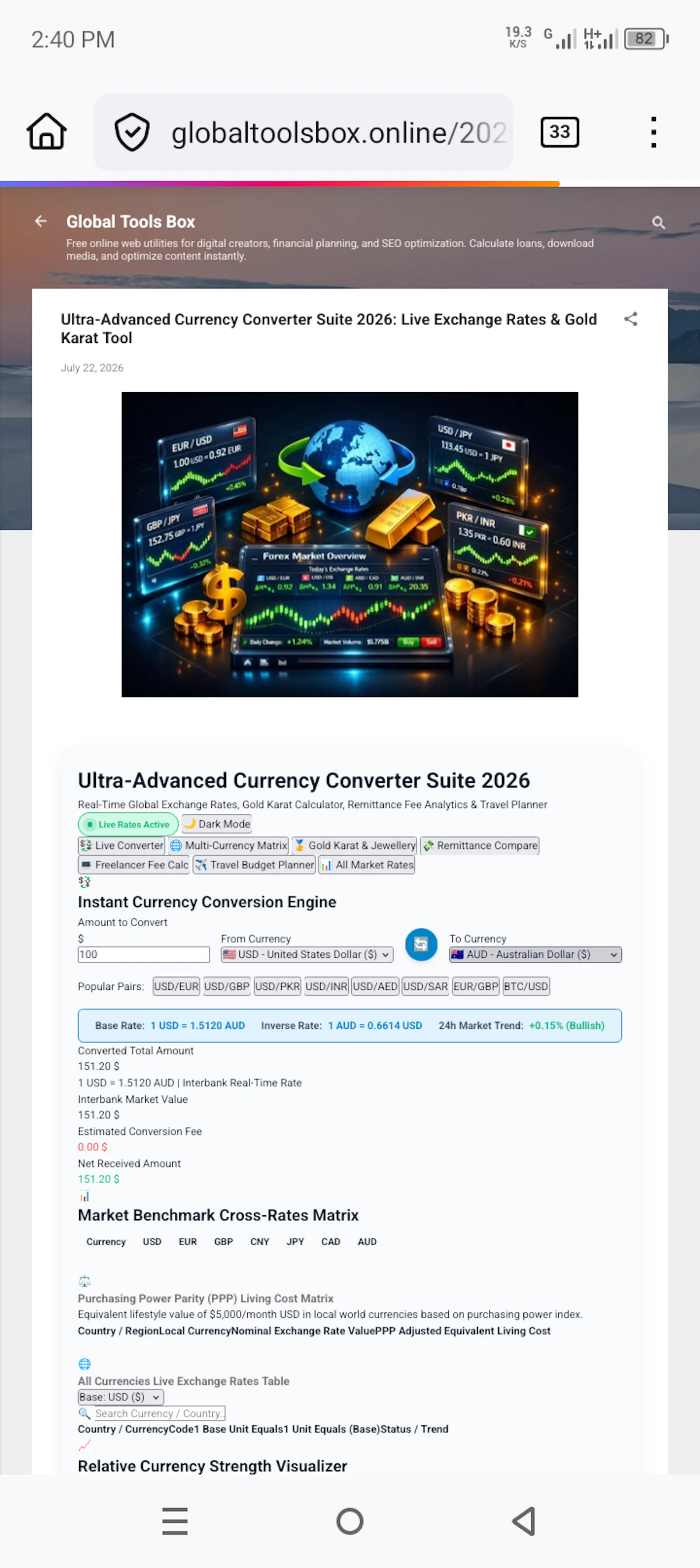 Ultra-Advanced Currency Converter Suite  screenshot 7