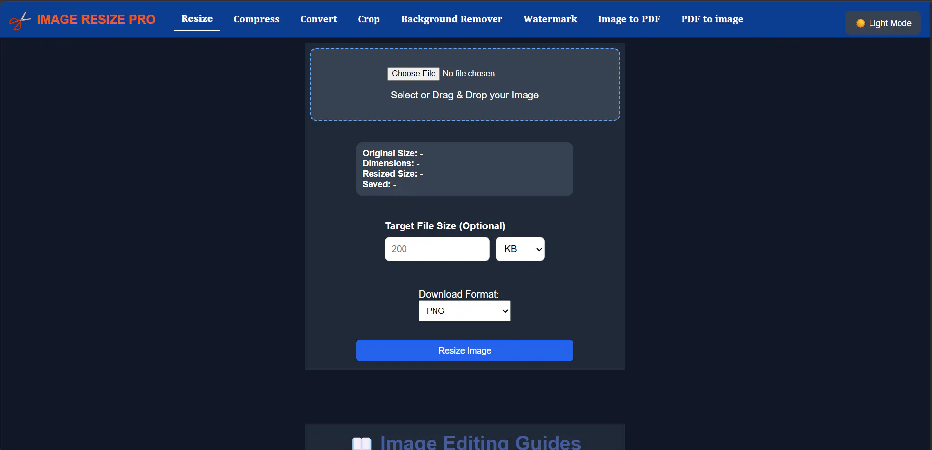 Image Resize Pro gallery image