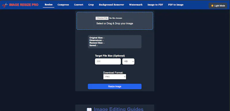 Image Resize Pro screenshot 1