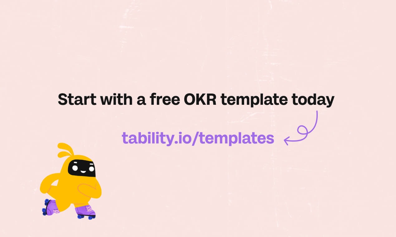 Plantillas de okrs por tabilidad media 7