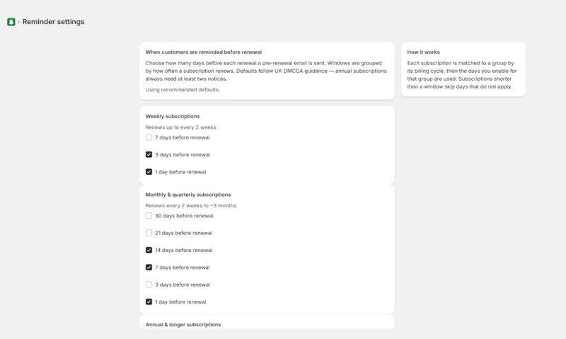 Subnotice screenshot 3