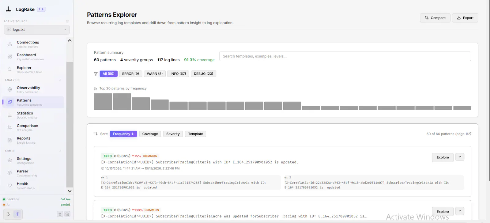 lograke screenshot 2