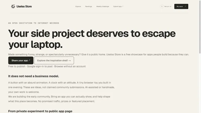 Uselss Store screenshot 5