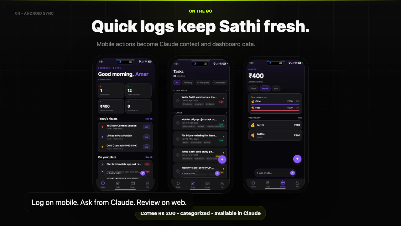 Sathi — Personal Assistant screenshot 5
