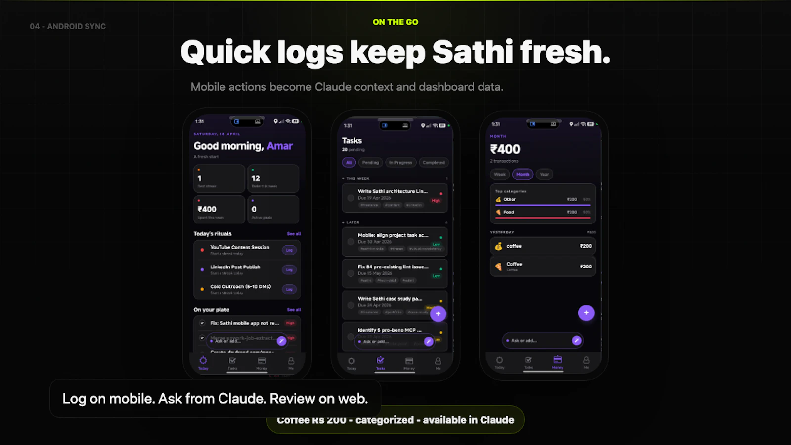 Sathi — Personal Assistant screenshot 6