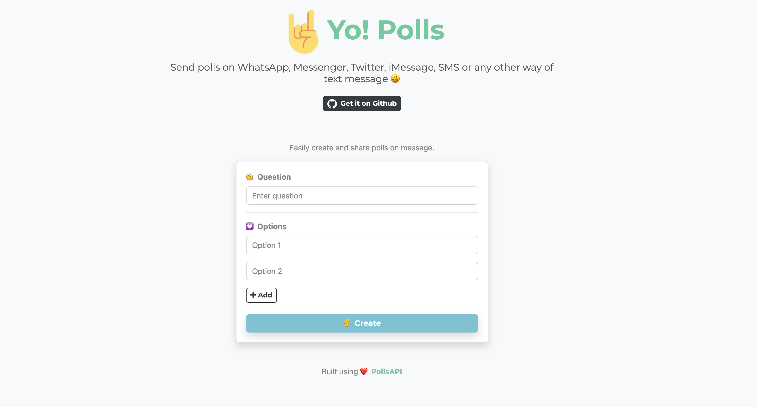 Yo! Polls gallery image