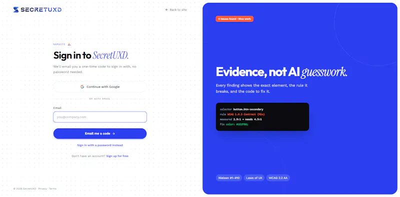 SecretUXD screenshot 3