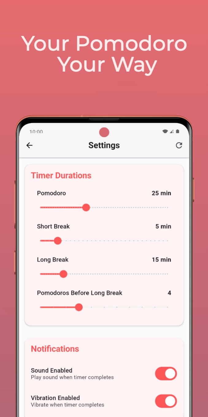Média Minuterie de mise au point Pomodoro - Concentrez-vous mieux, un Pomodoro à la fois 3