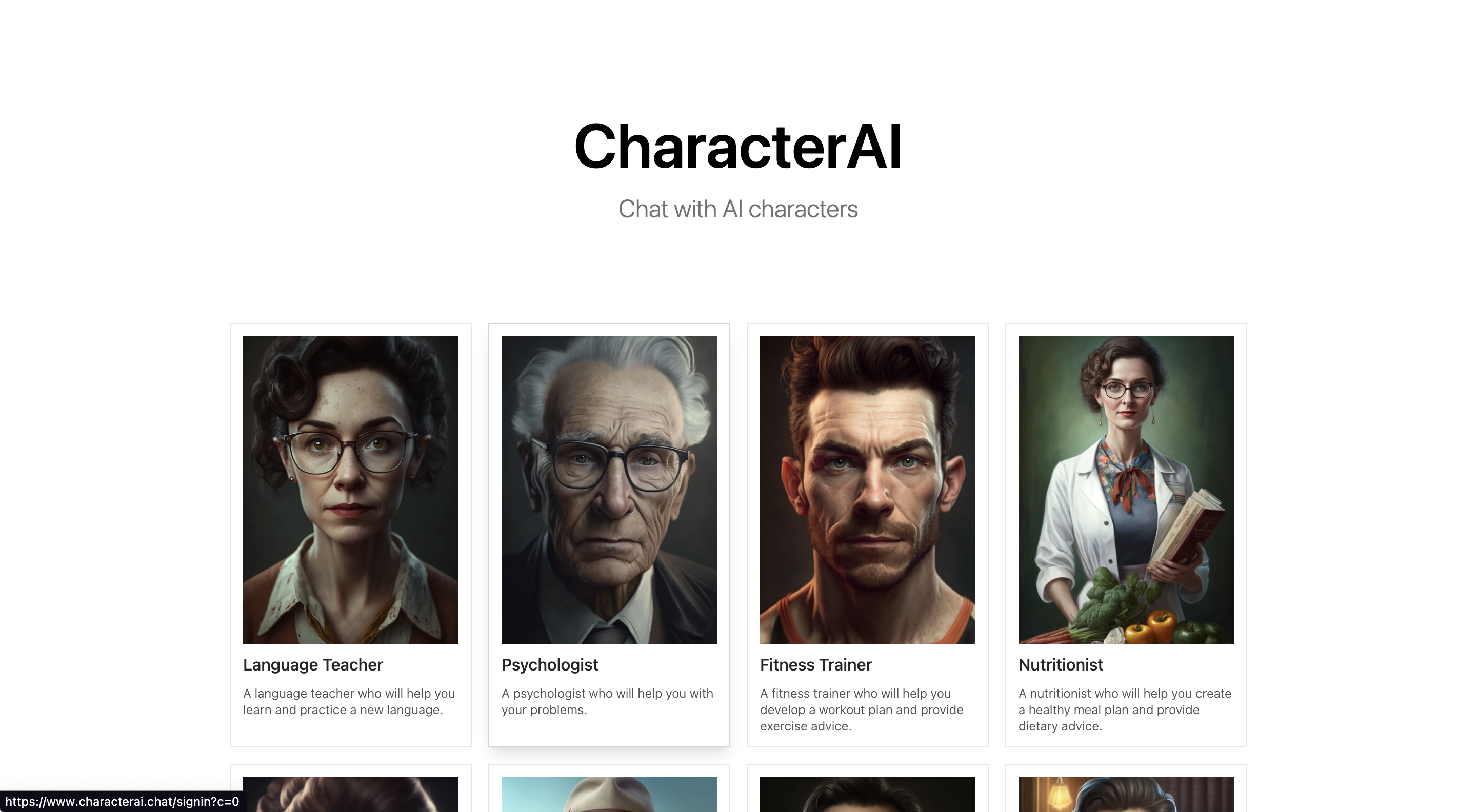 Karakterai - Chat met historische figuren en leer van AI -leraren media 1
