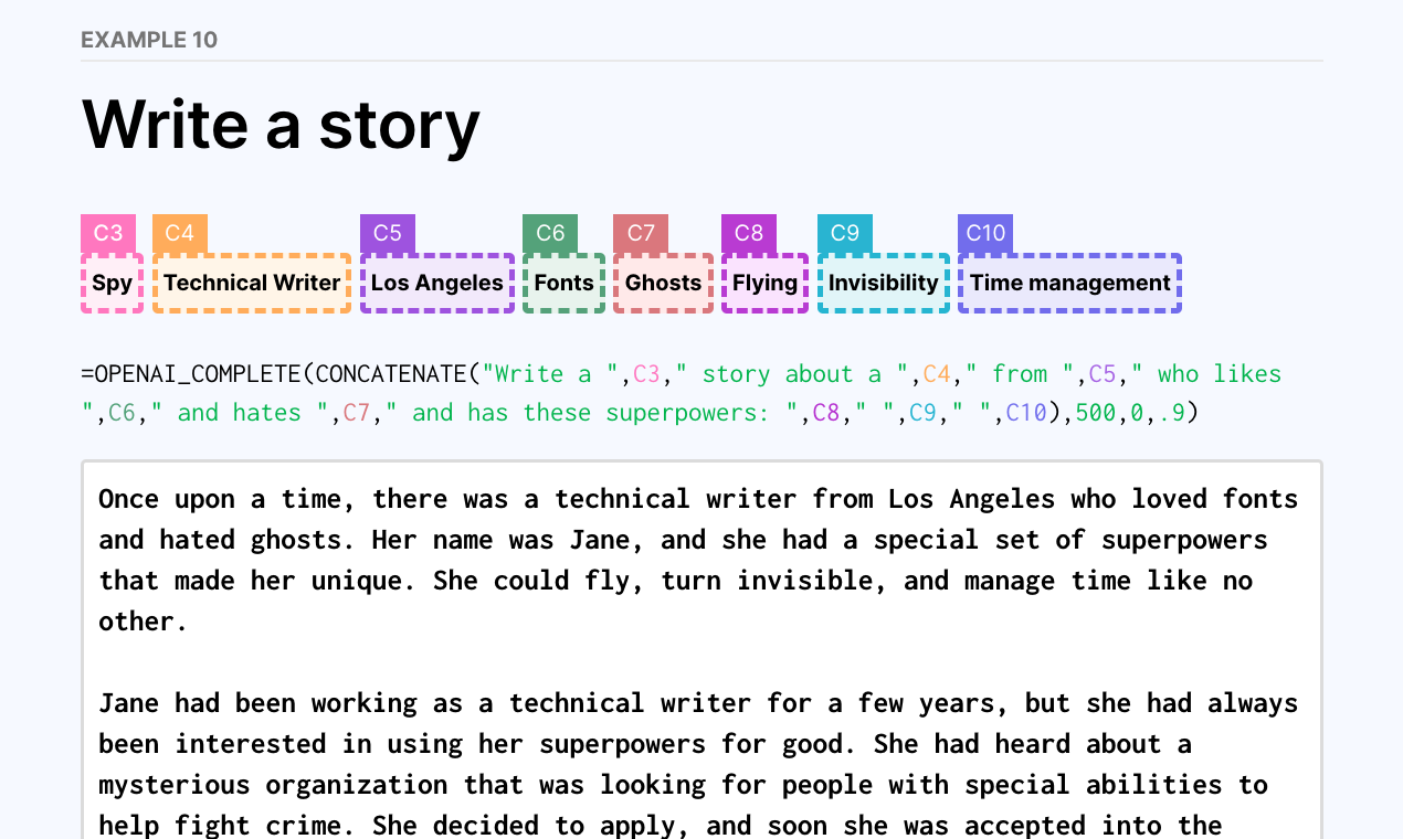 OpenAI in Spreadsheet.com media 12