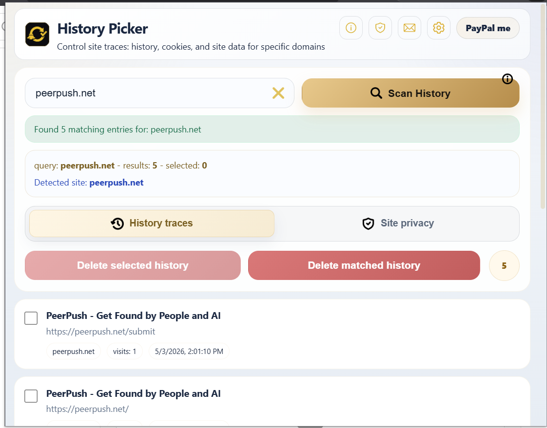 History Picker gallery image