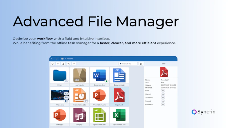 Sync-in screenshot 7