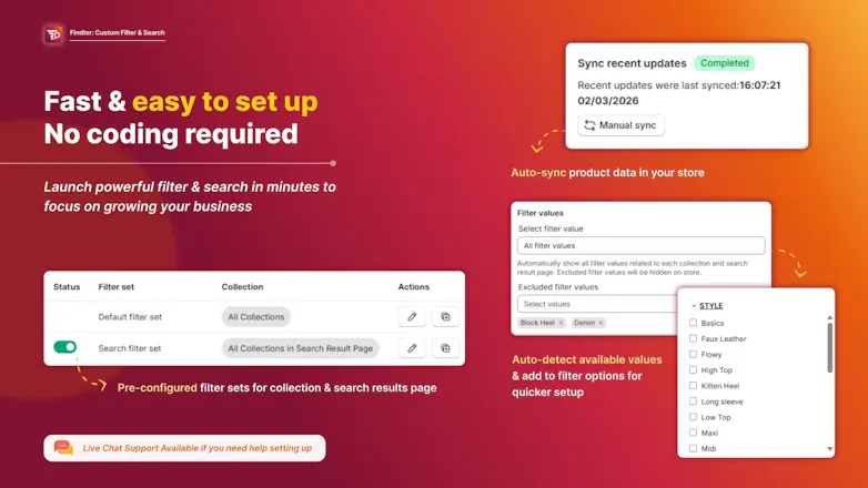 Shopify Findter Custom Filter & Search gallery image