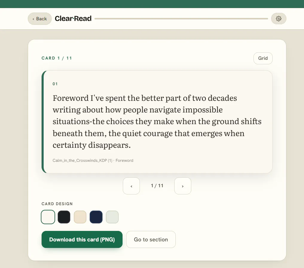ClearRead — Remember what you read 截图 15