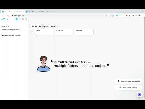 Effi. Real-time app screen recording SDK gallery image