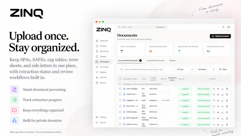 Zinq screenshot 2