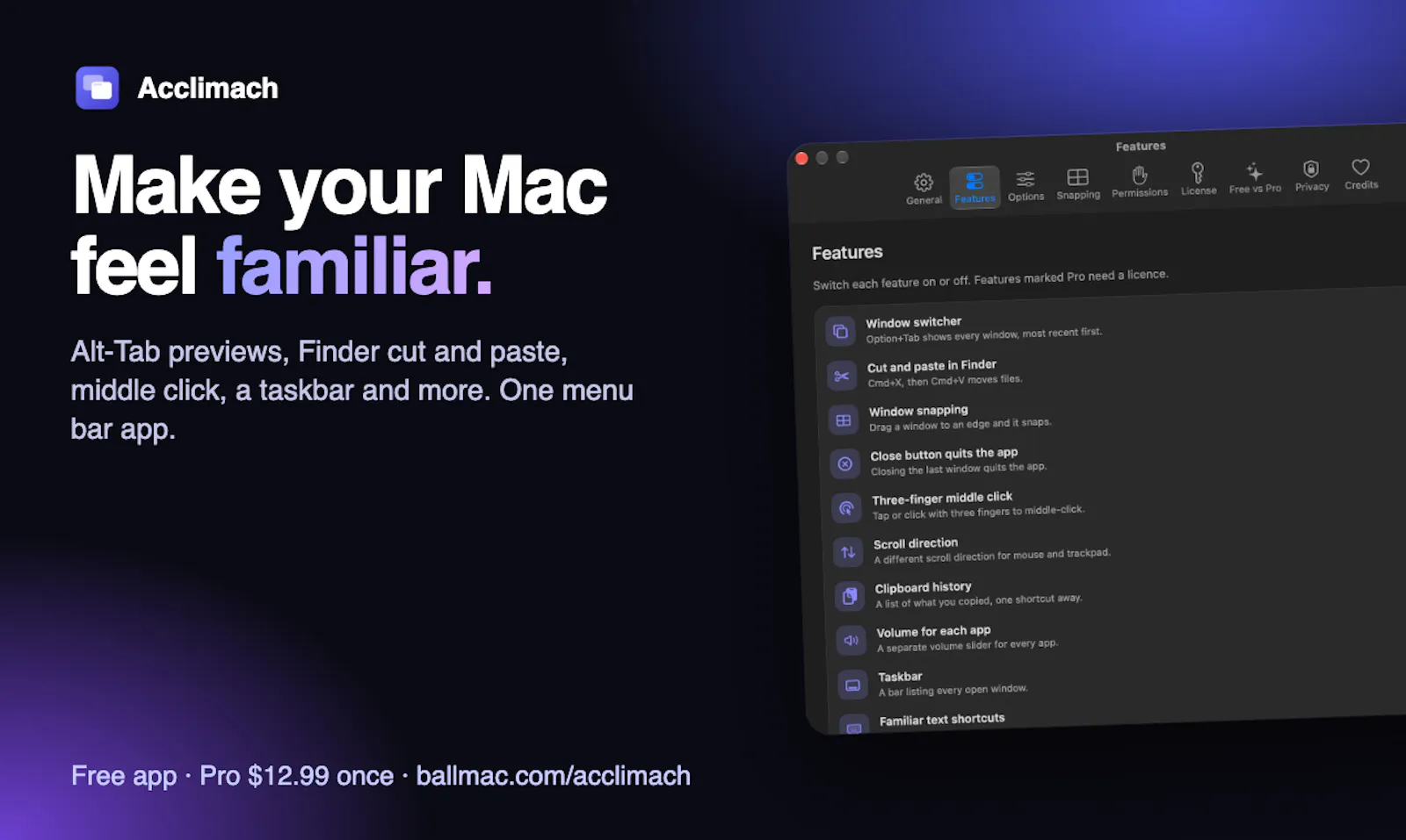 Acclimach screenshot 6