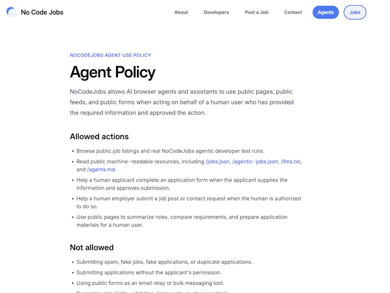 No Code Jobs screenshot 3