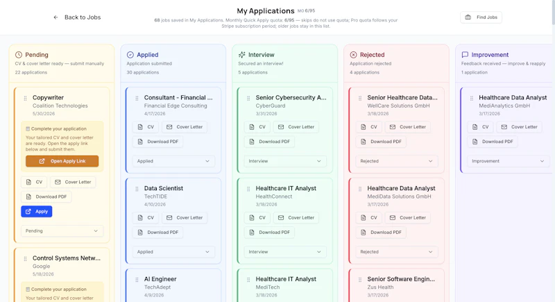 ResumeAI – AI Job Application Copilot screenshot 3