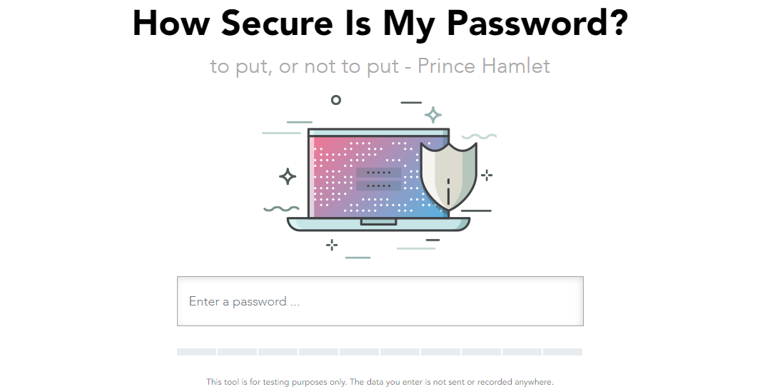 How Secure Is My Password? gallery image