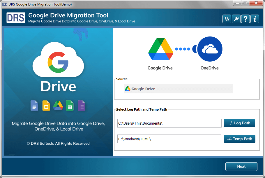 DRS Google Drive Migration Tool media 2