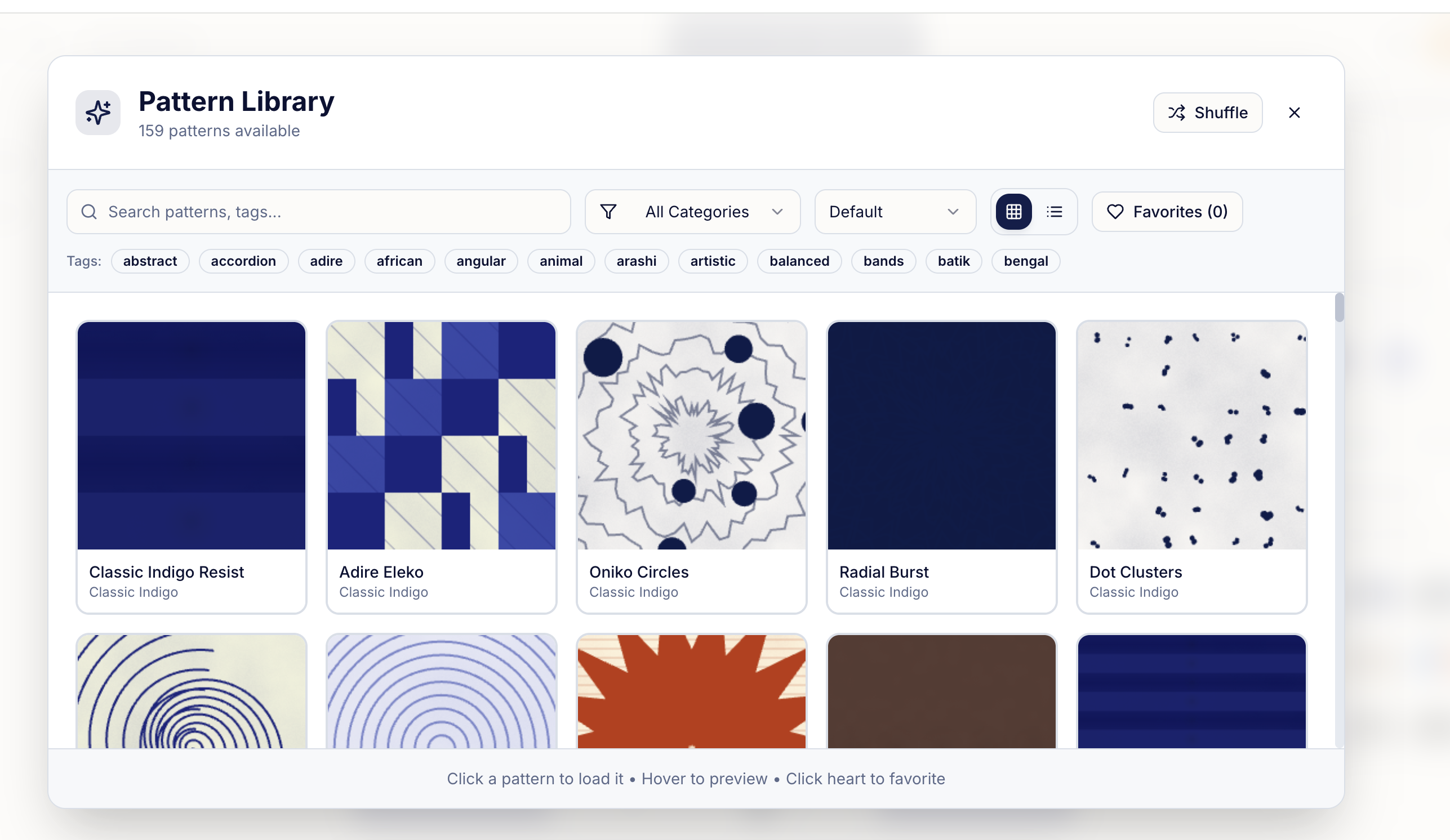 Adire Studio - Screenshot 2 showing product features and functionality