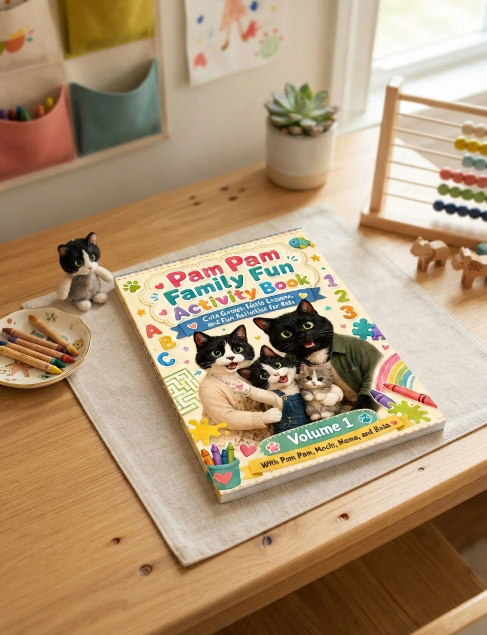 Pam Pam Family Fun Activitiy Book screenshot 2