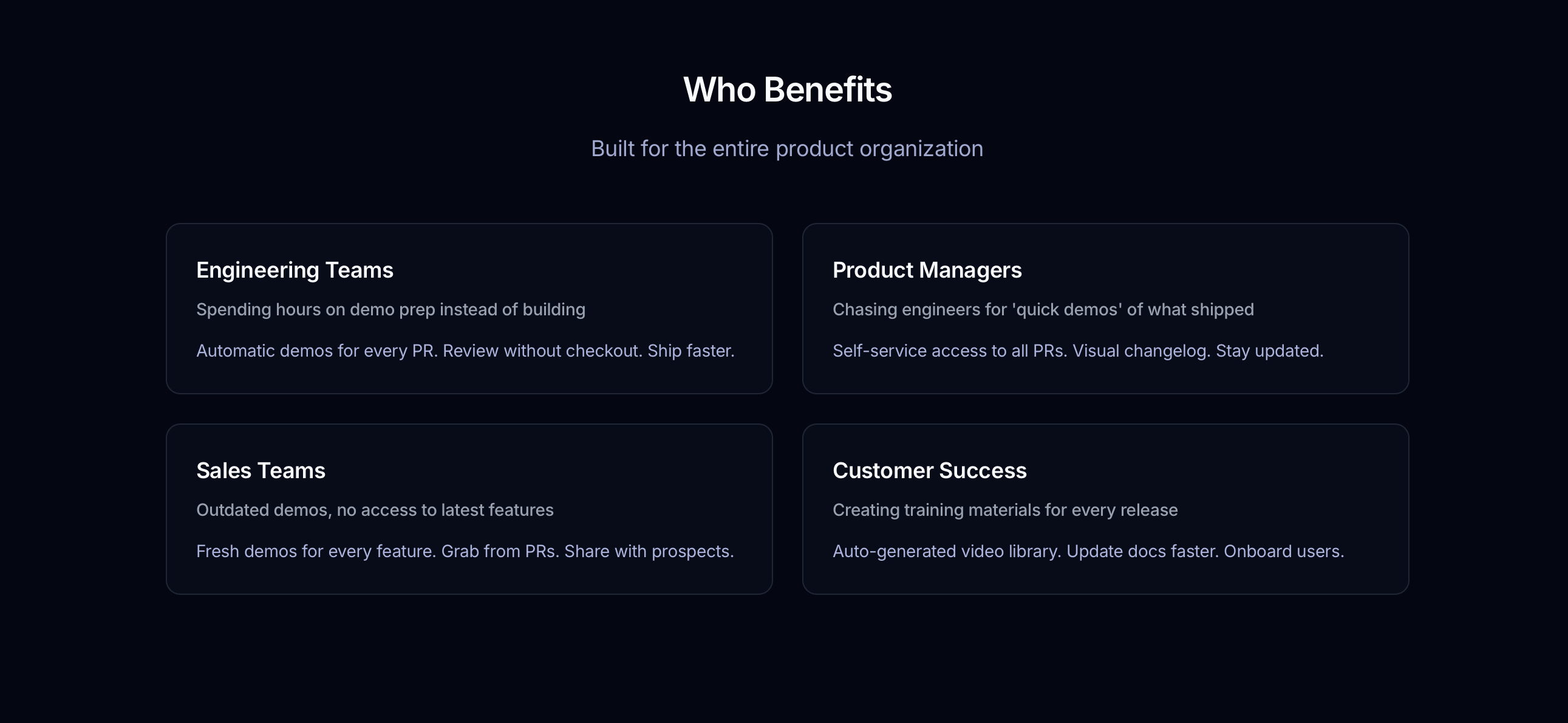 ShipDemos.com - Screenshot 3 showing product features and functionality